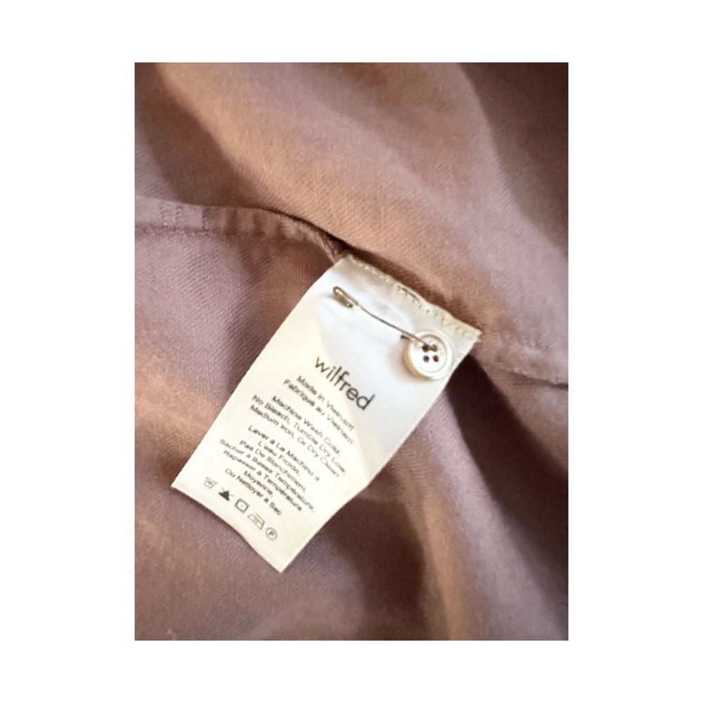 Wilfred Mauve Long-Sleeve Dress - Picture 6 of 6